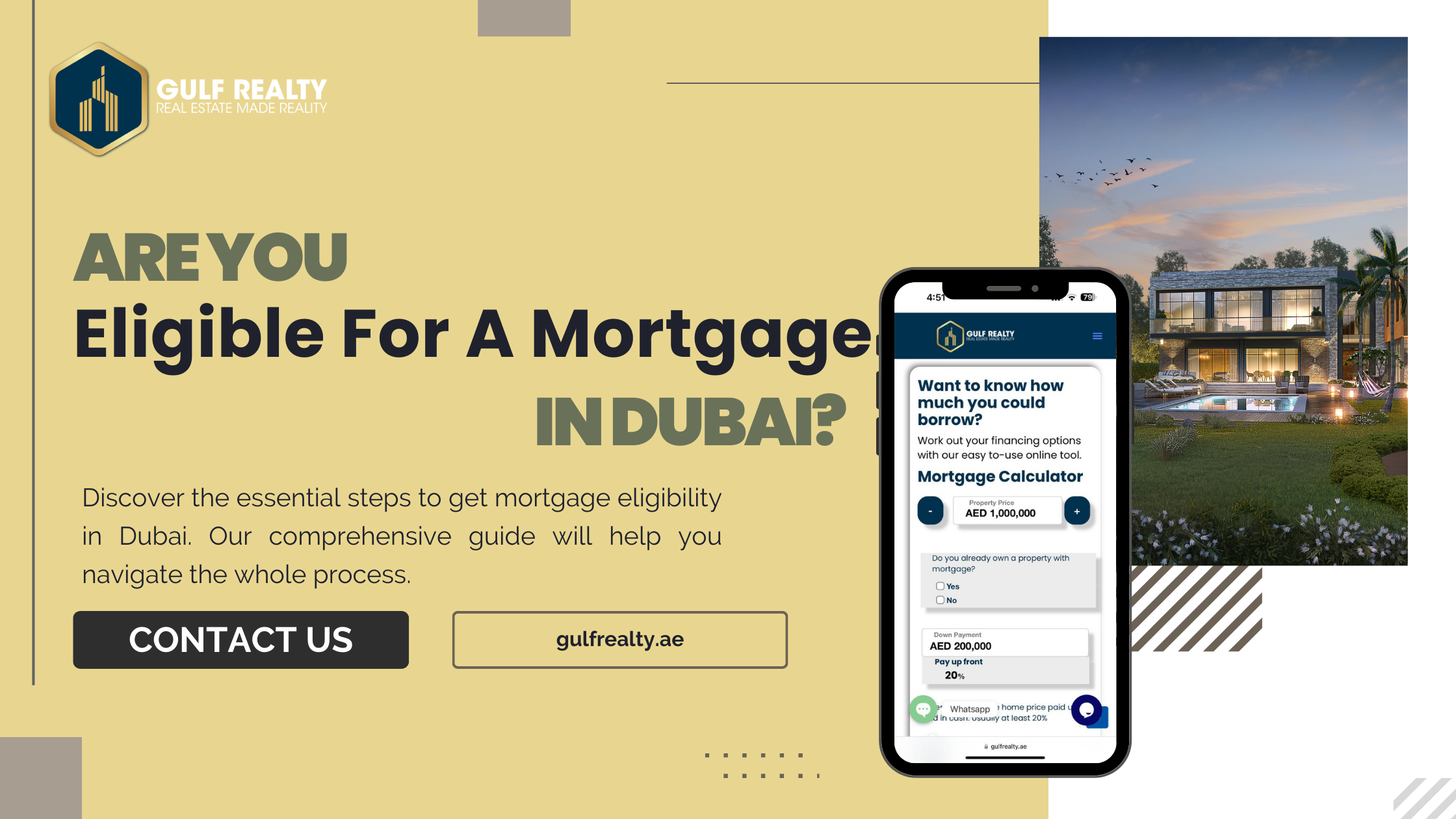 Are you Eligible for a Mortgage in Dubai? How to Qualify for a Mortgage [Easy Step-by-Step Complete Guide]