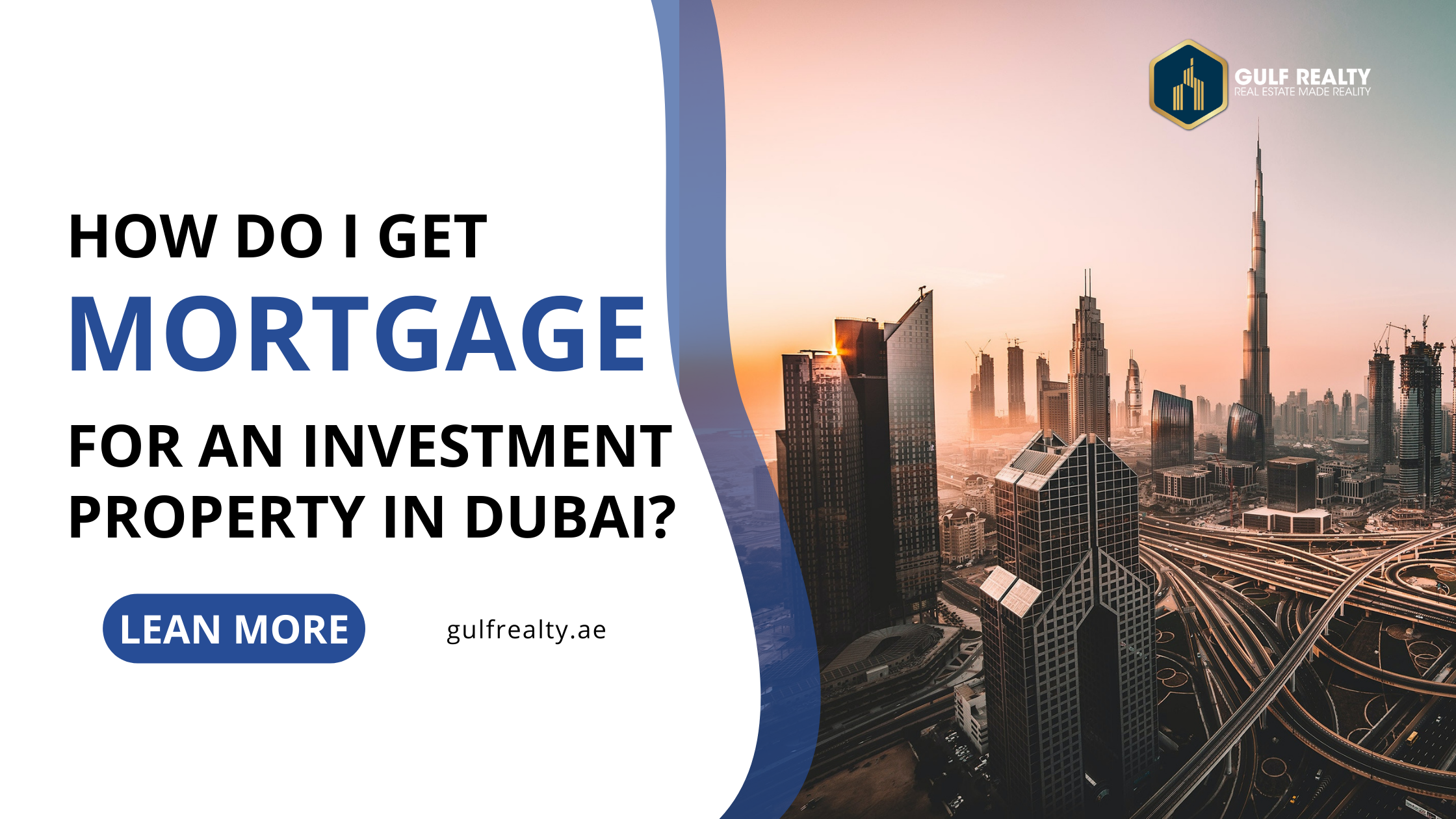 How do I get a mortgage for an investment property in Dubai?
