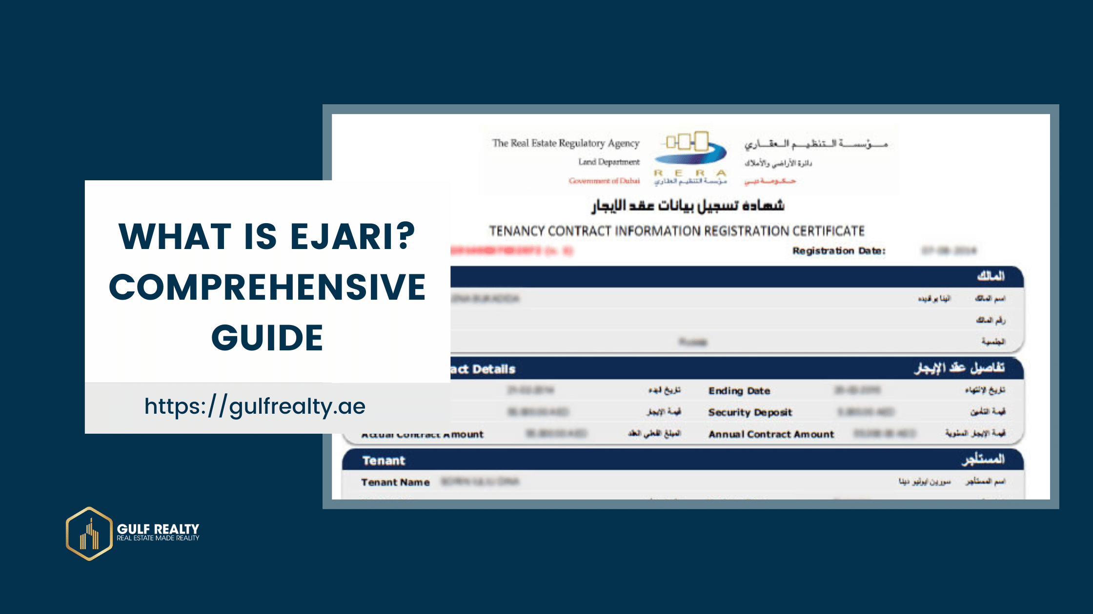 What Is Ejari: Navigating the Landscape of Property Management in Dubai
